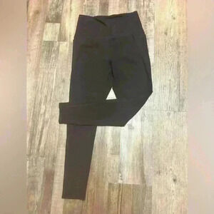 Danskin Women’s Black MidRise Ankle Length Leggings Sz S‎